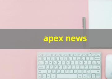 apex news